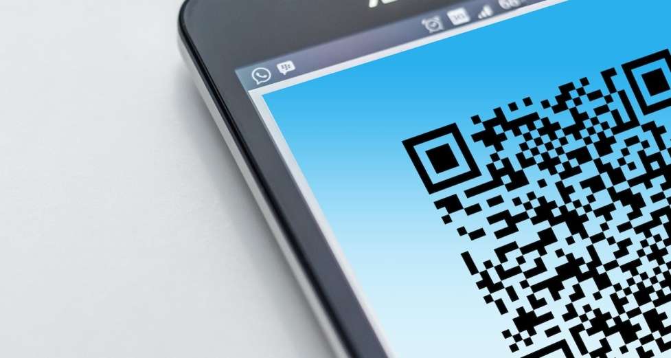 a stock image of a qr code 