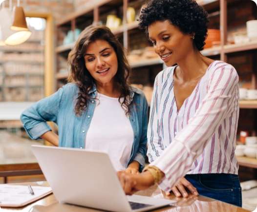 stock image of a retail store