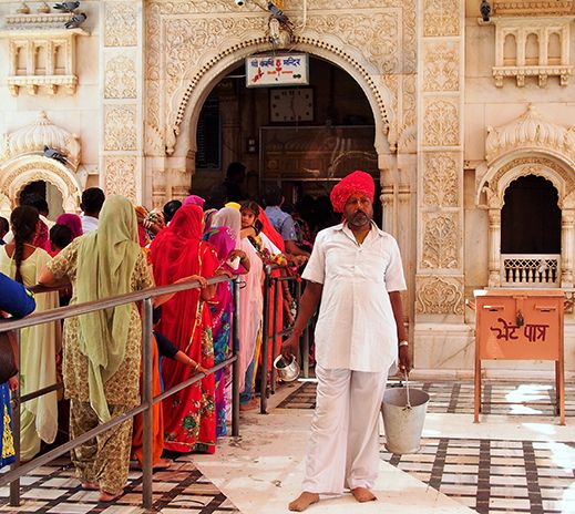 Temple, Rajasthan, India