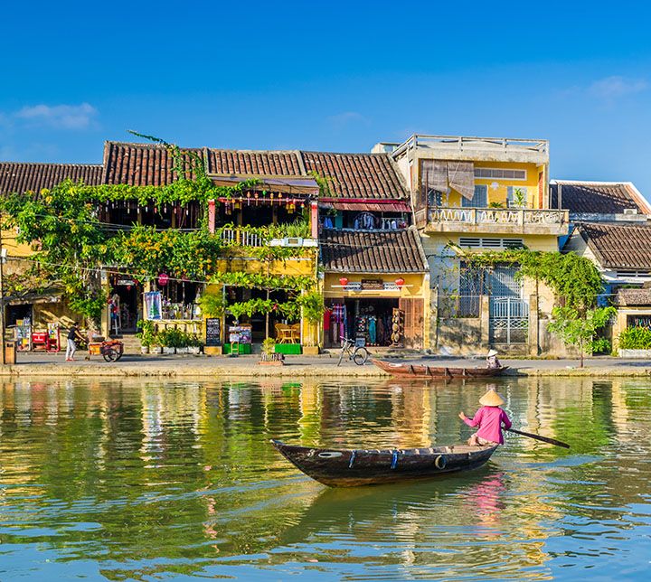 Vietnam, Hoi An, Boat