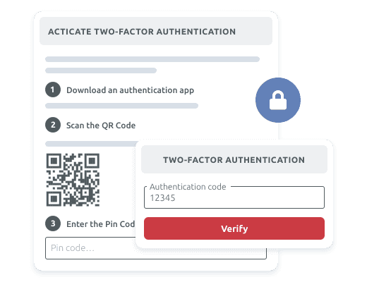 Protect your users access with 2FA