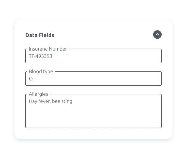 Data field management