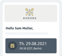 personalised scheduling notifications icon