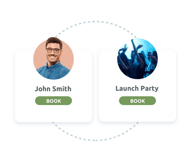 Personalised booking links