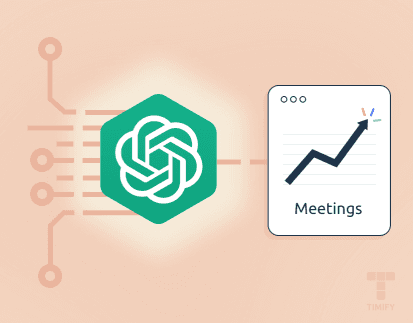 a graphic representation of how gpt can be used to increase the booking of more meetings